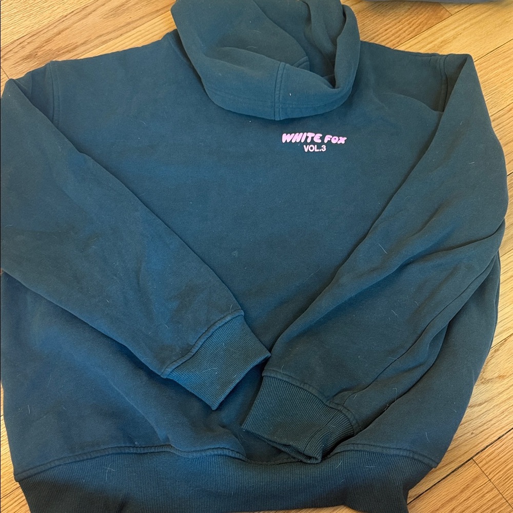 Vol.3 whitefox womens Black Hoodie Sweater